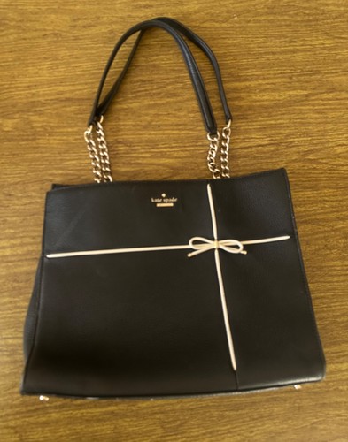 Borsa kate spade - pelle, nera
