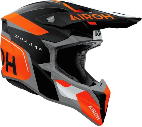 Casco airoh wraaap conquer - casco,