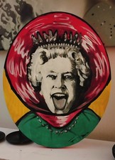 quadro moderno dipinto a mano Collare Elisabettiano 