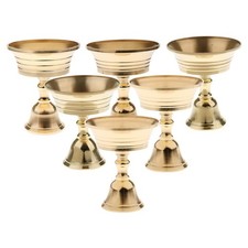 Lampada a olio in ottone con