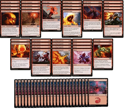 Mazzo intro red burn - intro,