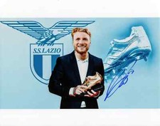 CIRO IMMOBILE Signed Photo Foto Autografata LAZIO Calcio Soccer Autografo
