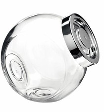 BARATTOLO BISCOTTIERA VASO CON COPERCHIO METALLIZZATO 2 LT CONTENITORE 6 2025