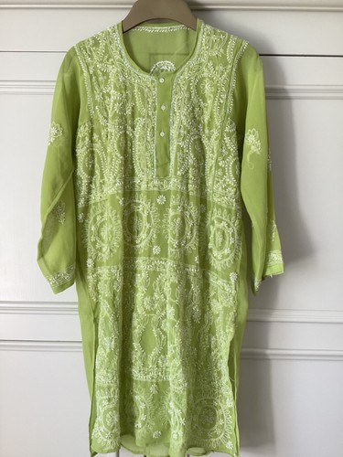 Caftano donna seta smock