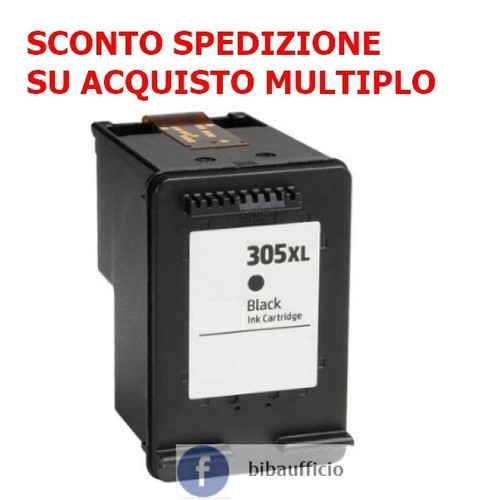 305xl nero cartuccia - hp,