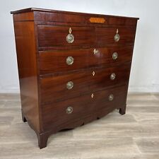 Cassettone antico epoca 800 comò cassettiera inglese Stile Giorgio III in mogano