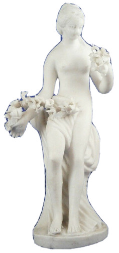 Figurina porcellana dama - figurina,