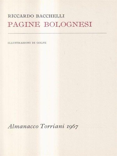 Pagine bolognesi prima - bolognesi,