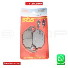 6561540, SBS 154HF PASTIGLIE FRENO SYM HD JOYRIDE 125 150 200