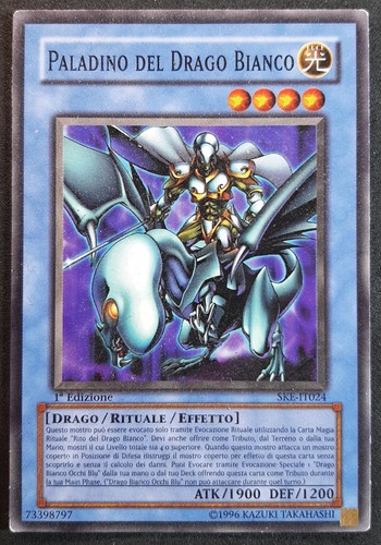 Paladino del drago bianco - paladino, 1^