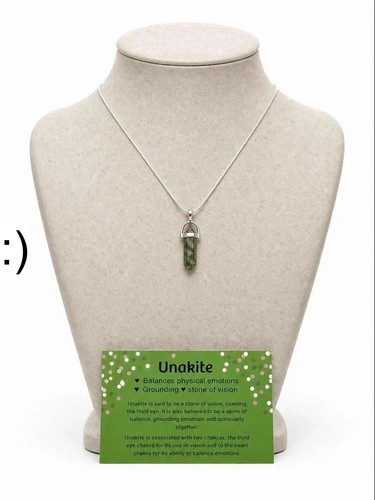 Collana con ciondolo punto