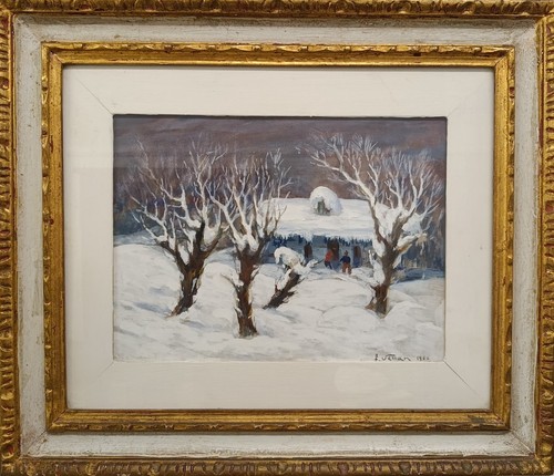 Felice vellan dipinto olio - felice,