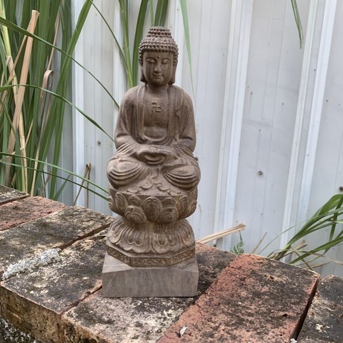 Statua benedizione buddha - statua,
