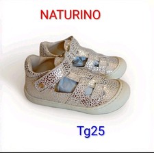 SANDALI BAMBINA TG25 NATURINO 