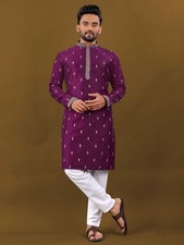 Indiano Uomo Kurta Set