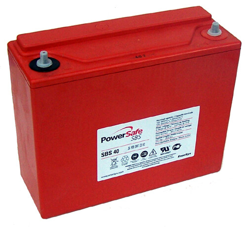 Sbs40 enersys powersafe - enersys, agm