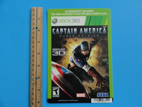 Xbox 360 captain america - xbox,