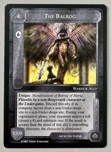 The balrog meccg ice mis - the,