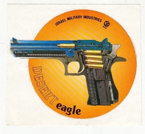 Adesivo desert eagle - adesivo, israel