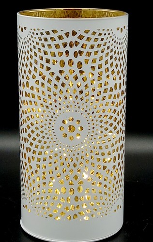 Lampada tavolo bianca oro - da,