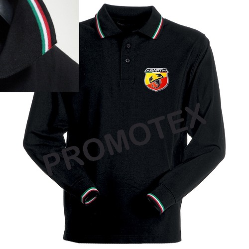Polo fiat 500 abarth ricamo - polo,