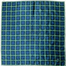 -Superbe Foulard LOREDANO soie