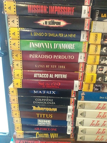 Videocassette vhs originali - videocassette,