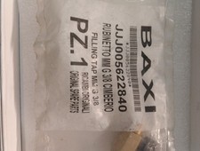 BAXI OCEAN RUBINETTO DI CARICO