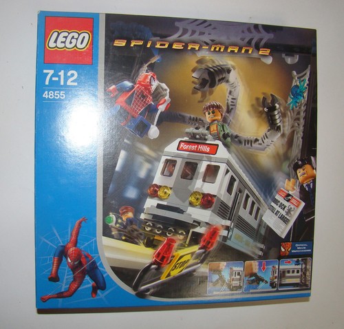 Lego spider man trains rescue - spider-man,