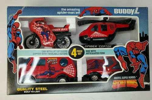 Spider man 1984 buddy l - man,