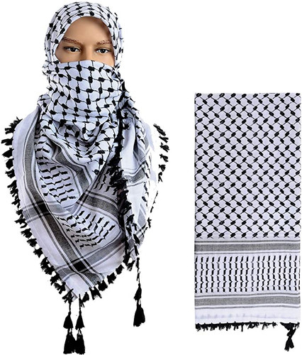 Sciarpa kefiah stile - in,
