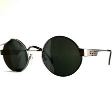 occhiali da sole BYBLOS sunglasses 513-S round oval vintage silver gray new 90s