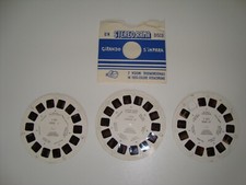 Lotto di 3 dischetti STEREO-RAMA per visore stereo