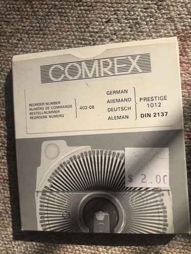 Comrex daisey wheel - , prestige