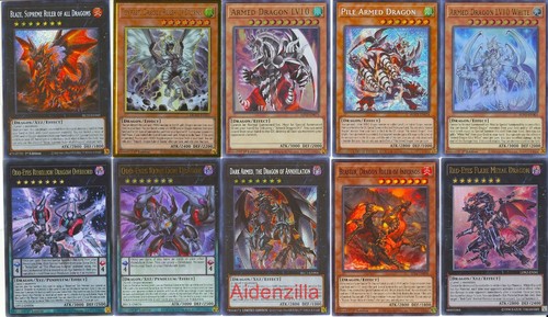 Yugioh mazzo tuono - mazzo, drago