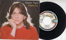 GIANNI TOGNI disco 45 giri MADE in ITALY Semplice  STAMPA ITALIANA 1981