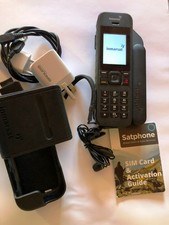 Telefono satellitare Inmarsat Isatphone 2 con SIM, custodia rigida, caricabattie