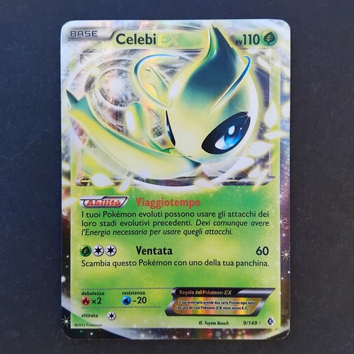 Pokemon 149 celebi carta - pokemon, 9/149