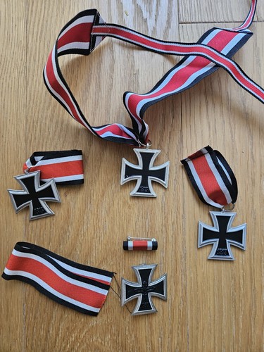 Militaria croci ferro set - di,