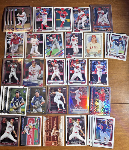 Lotto carte anaheim - anaheim, angels