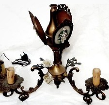 Lampadario Antico Bronzo