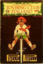1917 rivista touring club - rivista,