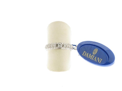 Damiani anello solitario oro - solitario,