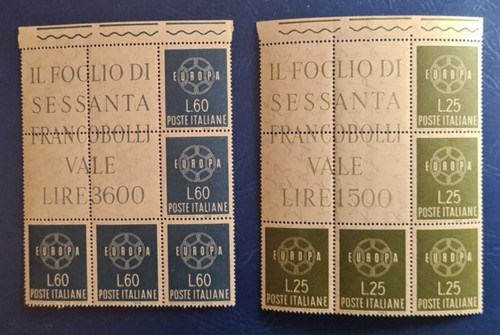 Italia 1959 europa cept - europa,