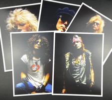Guns N' Roses foto lotto di 5