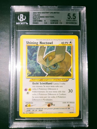 Pokémon shining noctowl neo - shining,