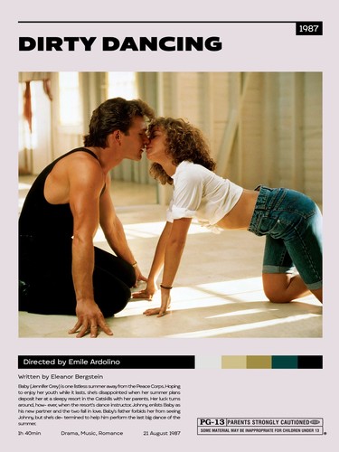 Dirty dancing minimalist - dirty,