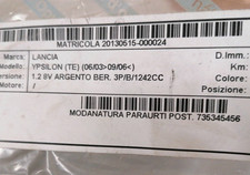 735345456 Modanatura paraurti post.  LANCIA YPSILON (TE) 1.2 8V Momo Design Ber.