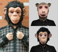 Halloween Masquerade Latex Animal Monkey Ape Gorilla Mask Carnival Party Cosplay
