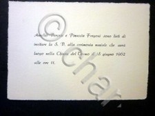 Biglietto Invito Nozze -